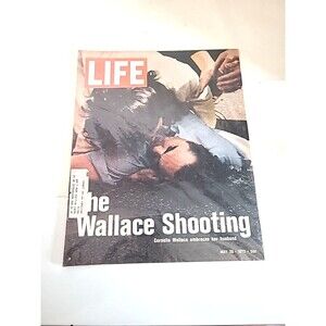 Vintage Life Magazine May 26 1972 The Wallace Shooting W/Protective Sleeve